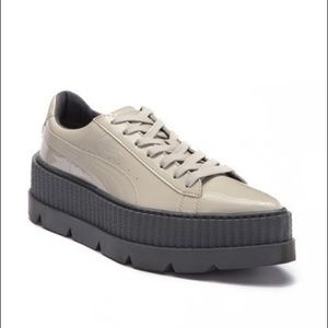 Puma Pointy Creeper Patent Platform Sneaker
